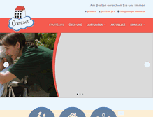 Tablet Screenshot of comtact-dienste.de